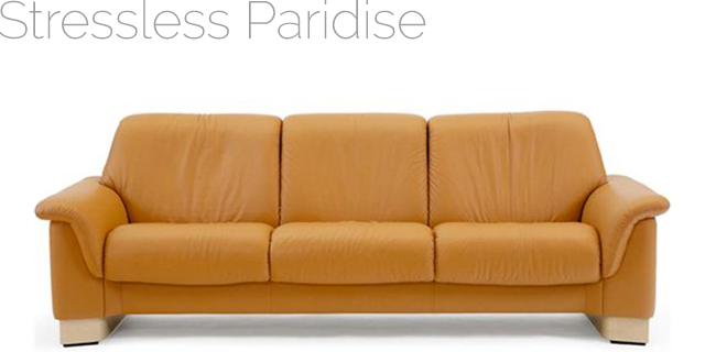 stressless paradise 3-seat sofa
