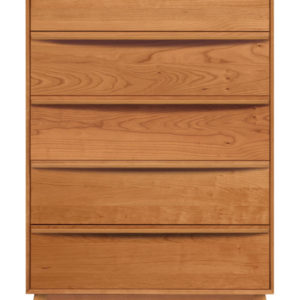 Catalina Five Drawer Wide Dresser in Natural Cherry