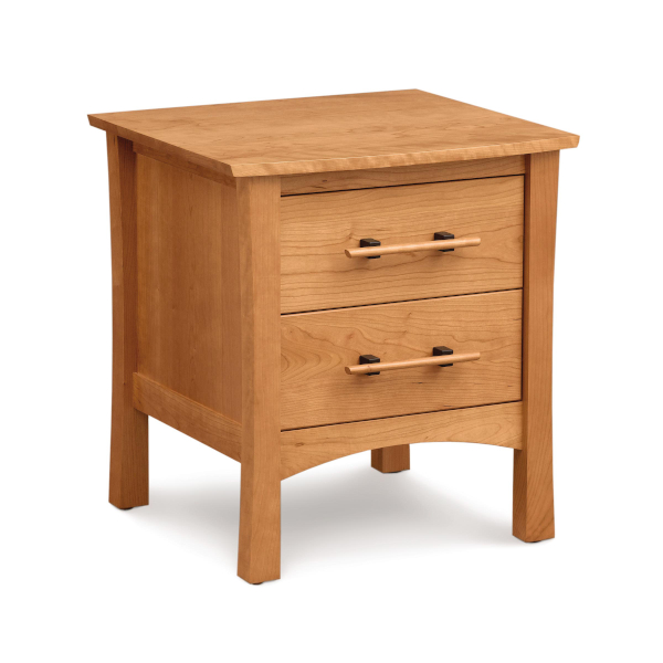 Monterey Two Drawer Nightstand in Natural Cherry