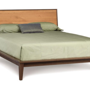 SoHo Bed in Natural Walnut & Natural Cherry
