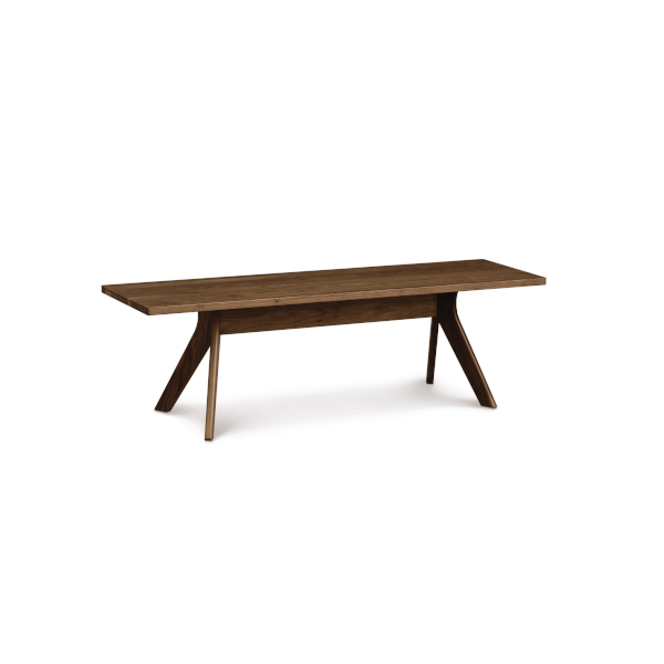 Audrey 60" Bench in Natural Walnut