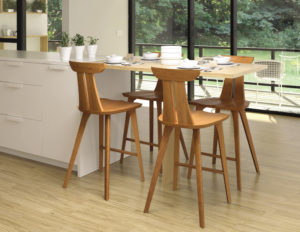 Estelle Stools in Natural Cherry