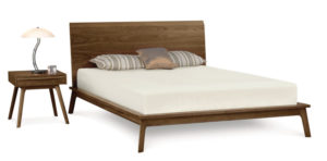 Catalina Bed in Natural Walnut