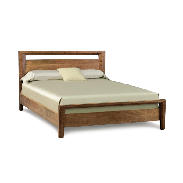 Mansfield Bed in Natural Walnut