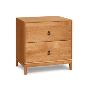 Mansfield Two Drawer Nightstand in Natural Cherry