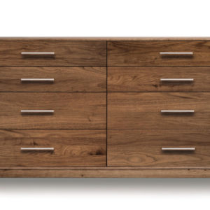 Mansfield Eight Drawer Dresser in Natural Walnut