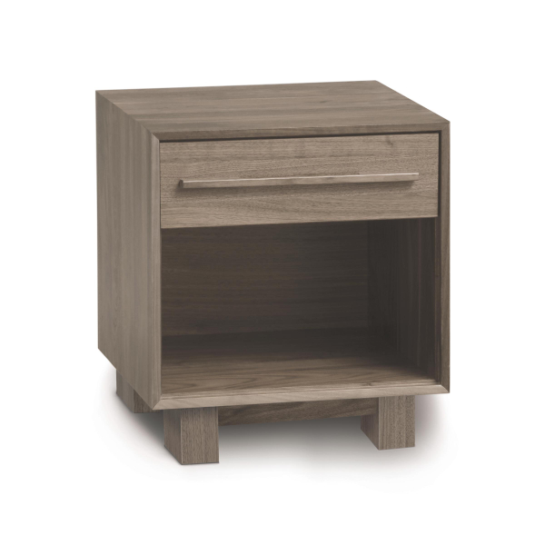 Sloane One Drawer Nightstand in Weathered Ash