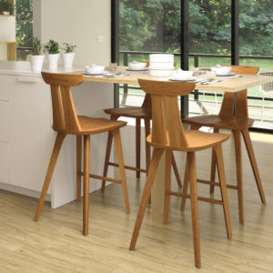 Estelle Stools in Natural Cherry